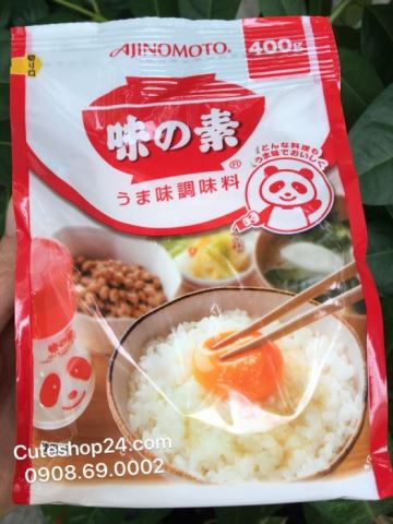 Bột ngọt Ajinomoto gói 400g Nhật bản