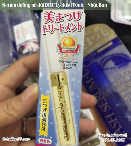 Serum dưỡng dài mi DHC Eyelash Tonic - Nhật Bản