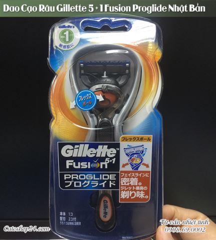 Dao cạo râu Gillette Fusion 5 +1