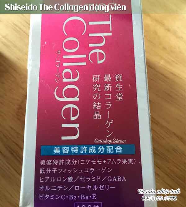 Shiseido The Collagen dạng viên