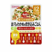 Cháo cơm rong biển cá ngừ Wakodo 12M - Wakodo